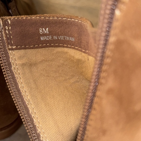 NWOT Linea Paolo Windy Snip Toe Bootie Color Mushroom Size 8 - Picture 13 of 15